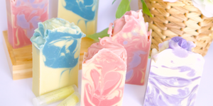 Luxurious handcrafted artisan soap bars and lip balm products made from high quality ingredients. 